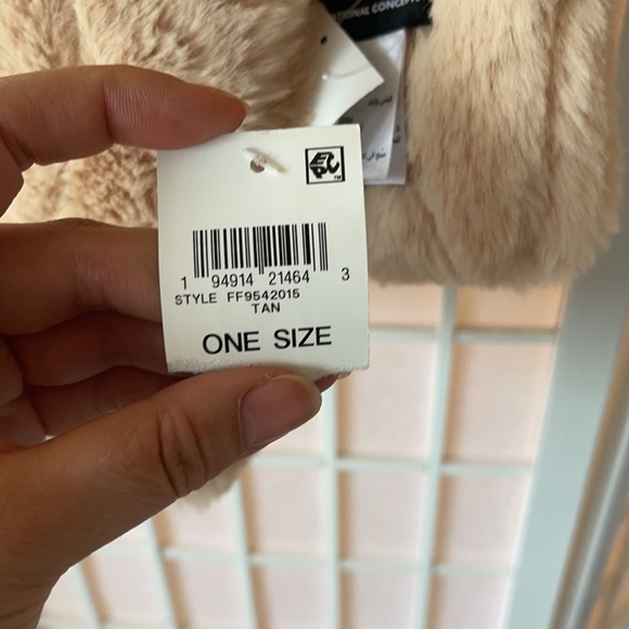 NWT INC cream scarf - Picture 5 of 6